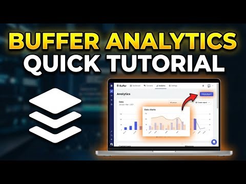 How to use Buffer for Social Media Analytics - Quick Tutorial
