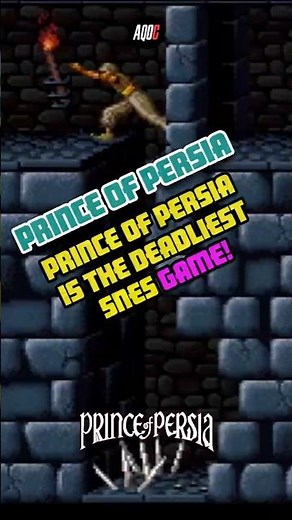 PRINCE OF PERSIA IS THE DEADLIEST SNES GAME #aqoc #retrogaming #gaming #snes #princeofpersia