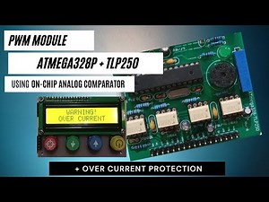 ATmega328 + TLP250 SPWM card: with Over Current Protection using On-Chip Analog Comparator