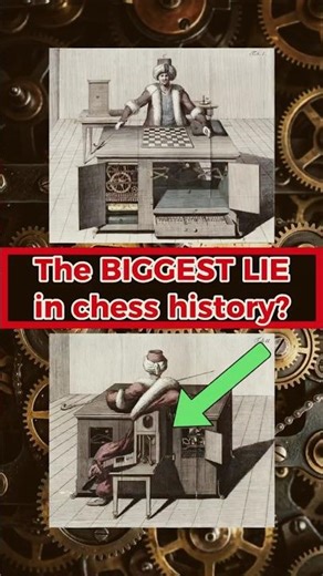 The Mechanic Turk #chess #history #storytelling #napoleon #shorts #mystery #hiddenfacts #fyp #fypp