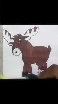 How to Draw a moose