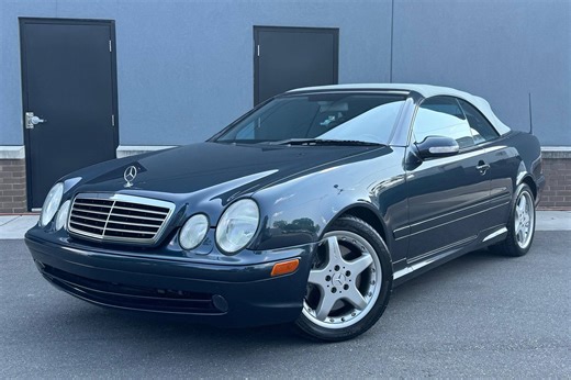 2002 Mercedes-Benz CLK55 AMG Cabriolet - 59k Miles, 5.4-Liter V8, Black Opal Metallic, Unmodified