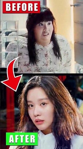 This 200 Pounds Girl Turned Into A Stunning Beauty 🤩 #movie