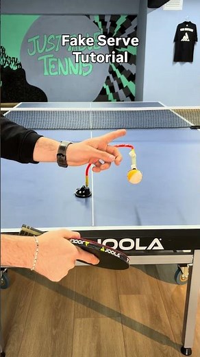 Table Tennis Fake Serve Tutorial 🏓