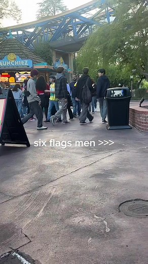 Yankel Stevan Six Flags - Handsome Six Flags Man