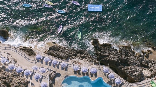 Prada Brings Idyllic Spring 2025 Campaign to Life in Capri