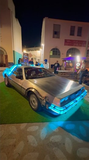 Back to the Future DeLorean Time Machine Car