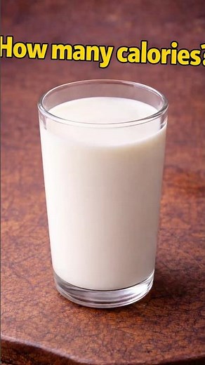 How Many Calories in a Glass of Milk? 🥛