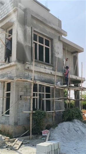 Awesome Building Front Elevation Designs Techniques #construction #shorts