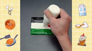 🥞🌍 Making Country Flags Pancake Art – Creative & Colorful Designs!