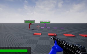 「中英字幕」Udemy - UE4：蓝图中基于多人团队的FPS