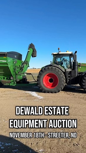 We are just one week away from the Dewald Estate Equipment Auction in Streeter, ND! Browse the full inventory at www.pifers.com or contact Jim Sabe at 701.523.6283, Jack Pifer at 701.261.4762, or Kevin Pifer at 701.238.5810 for more information. | Pifer's Auction