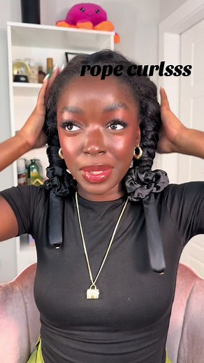 Non-Heat Rope Curls Transformation | Silk Curlers Tutorial