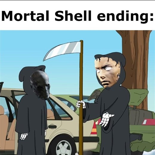 Mortal shell ending in a nutshell