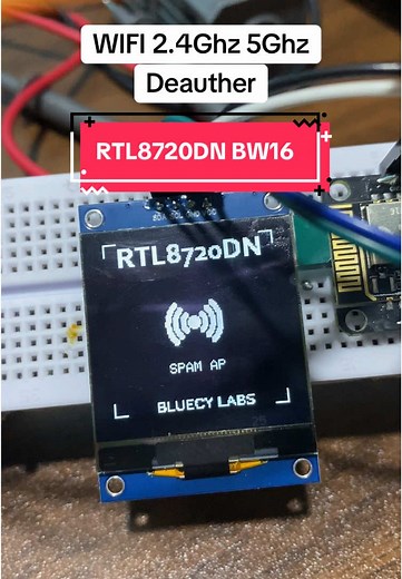 SH1107 OLED Demo Completion for RTL8720DN