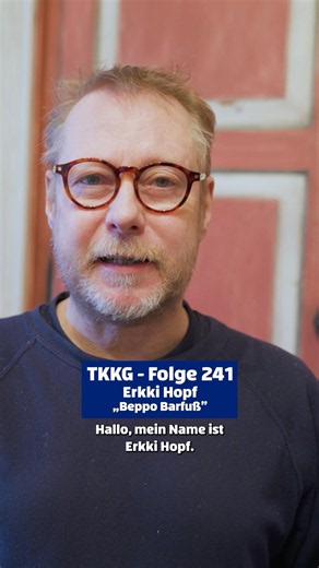 Auch Erkki Hopf ist in der aktuellen TKKG-Folge zu hören 🎙️ #TKKG #ErkkiHopf #Gastsprecher