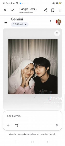 Tutorial Edit Foto Polaroid Menggunakan Gemini