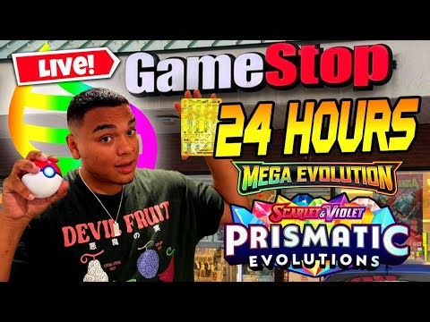Camping Outside GameStop for Mega Evolution Figure Collection & Prismatic Bundles!