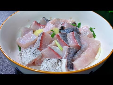 😍 SUPER EASY Basic Chinese Steamed Fish Recipe 中式剁椒蒸魚塊 Easiest Way to Cook Fish • How to Steam Fish