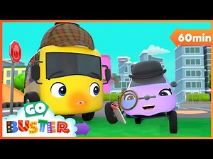 Wobbly tooth detective | Go Buster | Baby Cartoon | Kids Video | ABCs and 123s