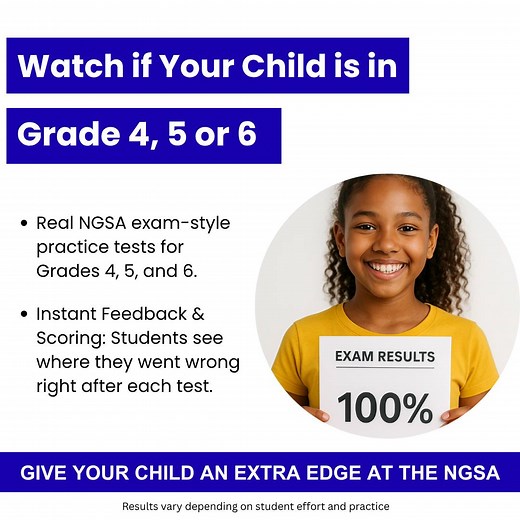 ✨ Give Your Child an Extra Edge at the National Grade 6 Assessment! ✨ With the Guyana Exam Hub, students can take NGSA-style mock exams anytime — right from their phone, tablet, or computer! 📱💻 ✅ Real NGSA mock exams to prepare your kids for the big exam. ✅ Instant feedback and progress tracking to spot weak areas to improve. ✅ First 3 exams are FREE for you to test out the platform. Help your child build confidence, improve scores, and feel ready on exam day. 👉 Visit www.guyanaexamhub.com |