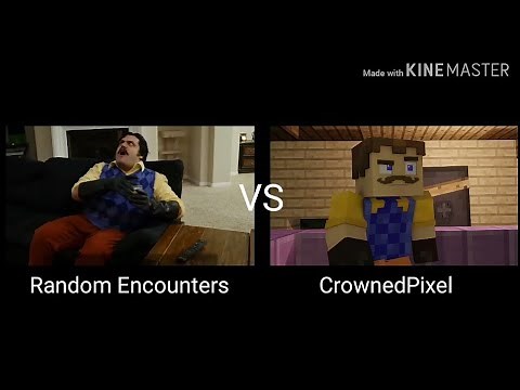 Up on my Housetop: A Hello Neighbor Christmas Song Part 1 (Random Encounters vs CrownedPixel)