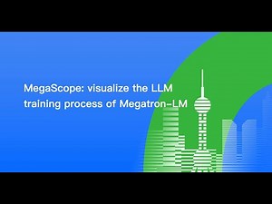 MegaScope: visualize the LLM training process of Megatron-LM