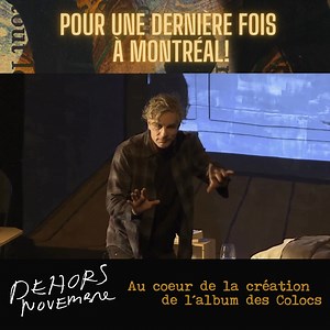 🍂 Dernières chances de voir Dehors Novembre à Montréal et Laval! Tassez-vous de d’là, Belzébuth, Le répondeur… Découvrez l’histoire derrière la composition des chansons de l’album Dehors novembre ainsi que le cheminement créatif de l’auteur qu’était André Dédé Fortin à travers ce théâtre documentaire musical! 22 janvier au Théâtre Maisonneuve (Montréal) https://placedesarts.com/fr/evenement/dehors-novembre-au-coeur-de-la-creation-de-lalbum 11 avril à la Salle André-Mathieu (Laval) https://co-mo