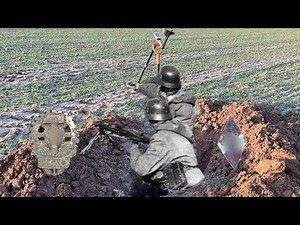 BATTLEFIELD EXCAVATION - 1945 GERMAN AND US POSITIONS - World War 2 Metal Detecting