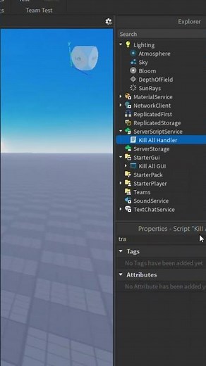How to make a kill button in Roblox studio