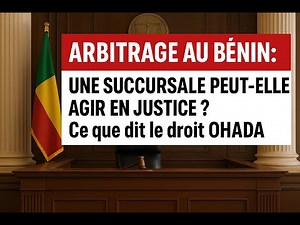 Succursale, arbitrage et nullité : ce que dit le droit OHADA ! | Jugement TCC n°102/2024