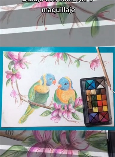 Dibujos de maquillaje fácil con reto artístico