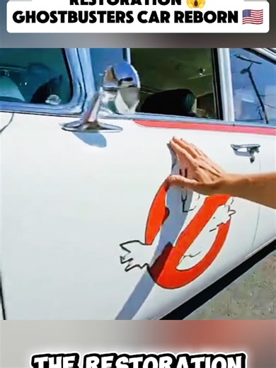 $300 Junkyard ECTO-1 Restoration 😱 | Ghostbusters Car Reborn 🇺🇸 #ECTO1 #restoration #ghostbusters #CarRestoration #USA 🇺🇸