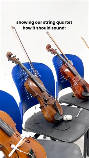 Learning from the world class string quartet 🎻✨