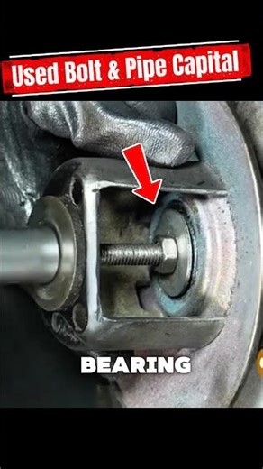 The Genius Way to Open Embedded Bearings #Workshop #Tools #Tutorial
