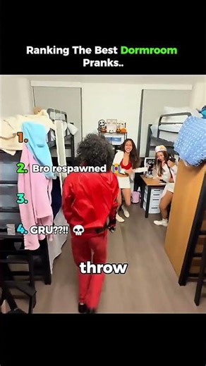 Ranking The Best Dormroom Pranks.. 😭