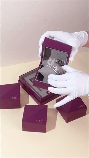 luxury launch custom diamond jewellery packaging box set #jewelry #luxuryjewelry #diamond