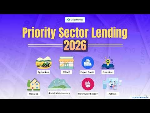 Priority Sector Lending Guidelines |RBI Grade B| |MockMentor|
