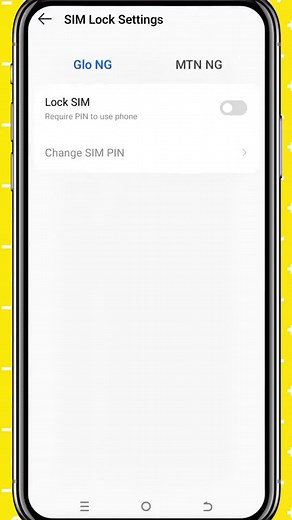 How to lock your network sim card from strangers #techtricks #techtipsandtricks #viral | Oga Sunny
