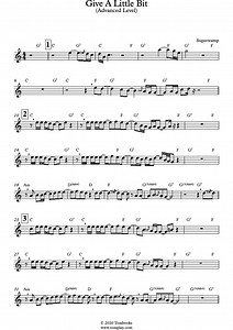 Give a Little Bit (Advanced Level, Alto Sax) (Supertramp) - Saxophone Sheet Music