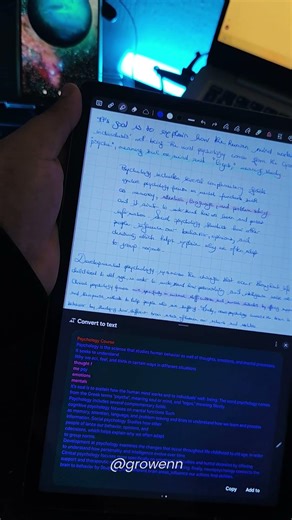 POV : Messy handwriting So you cheat 🙈📝 Samsung Note Taking Tips with Apple Pencil