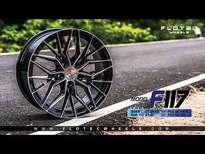 Flotec wheels F117 Size 18x8.5 Flow forming