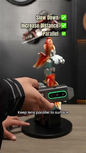 Getting unstable tracking or data loss in IR mode? #scanningtip