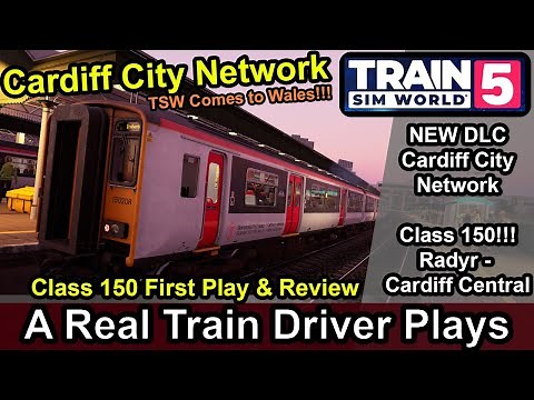 Cardiff City Network Class 150 New Train Sim World DLC Review 2025