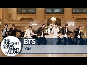 Watch BTS’ performance of ‘ON’ in Grand Central terminal for ‘Fallon’