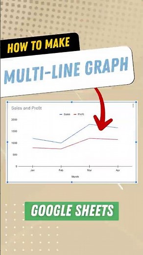 How to Make a Multi-Line Graph in Google Sheets Fast