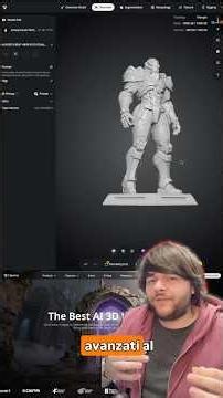 I create perfect 3D models for printing using only AI with #TripoAI