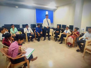 " Topic: Group discussion. " Conducted at Belagavi Center Batch Number- 64. Led By Changemaker: Kiran Patil. For more details contact: 81233 92821 #Unnatiskillcenter #youngsterplatform #youthtopics #socialissues #jobseekers #ngo #motivational #lifeskills #beskilled #mindfulness #ComeGetAJob #vocationaleducation #lowbudget #finelearnersfinetrainer #comewithdream #youthsofindia #futureleaders #amazingtransformation #hopesanddreams #education #FreeEducation #freecourses | Unnati Skill Centre