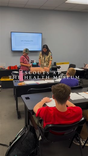 Earn badges with purpose. At The Health Museum, every Scouts BSA class is packed with hands-on learning and real-world relevance. 易 Sign up now at the link in bio!  #TheHealthMuseum #ScoutsBSA #MeritBadges #RegisterNow #HoustonScouts | The Health Museum | Facebook