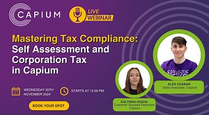 Mastering Tax Compliance: Self Assessment and Corporation Tax in Capium